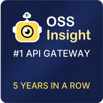 Oss insight #1 api gateway 5 years in a row