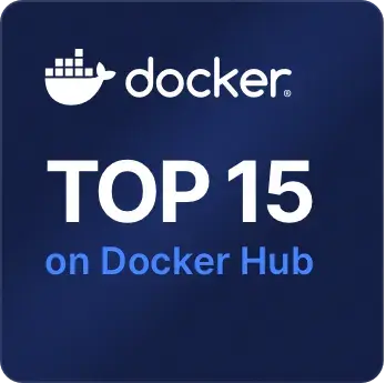Docker Top 15 on Docker Hub